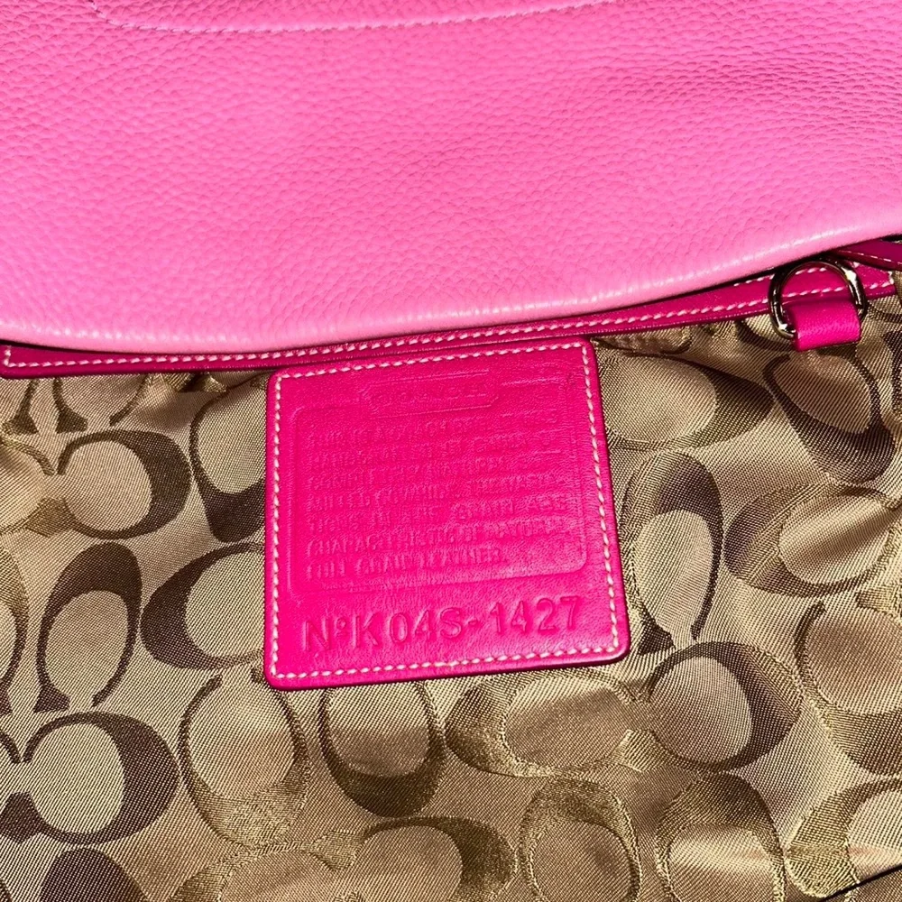 Coach Vintage Pink Leather 2004 Legacy Messenger Bag
